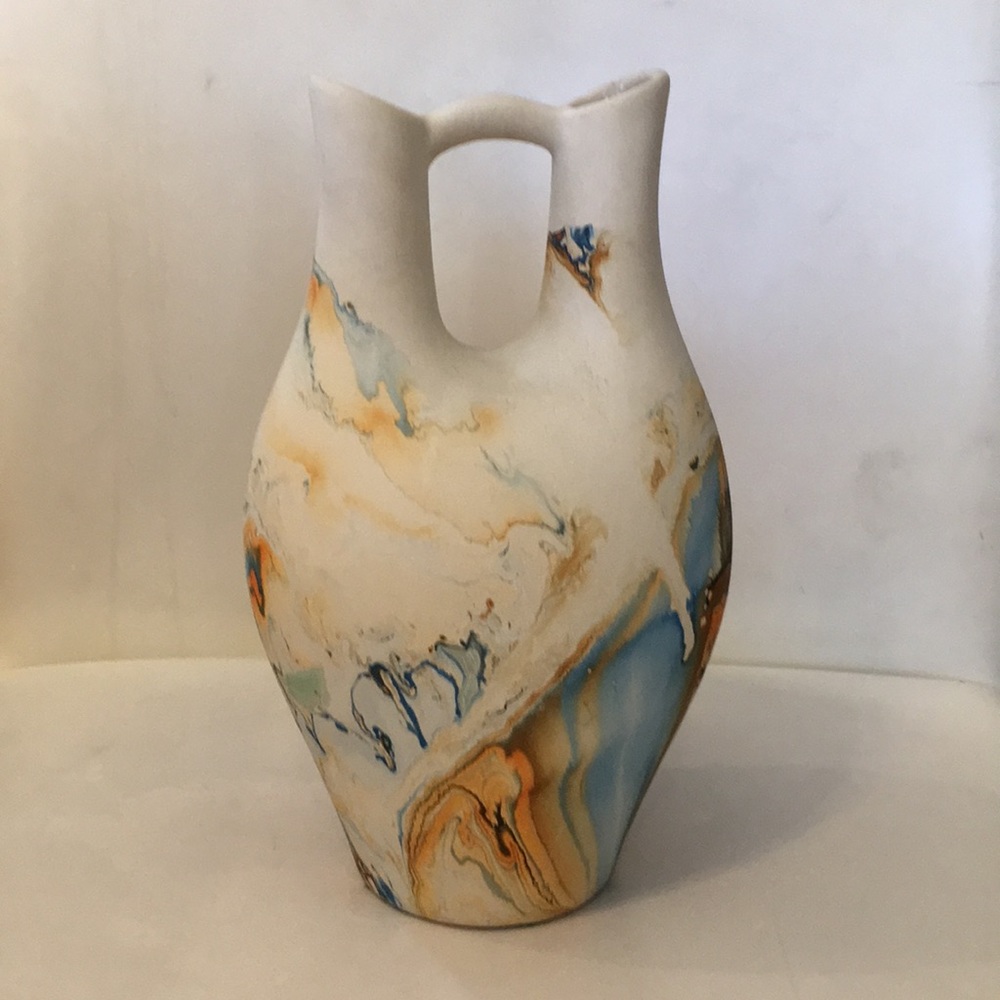 Vintage Nemadji Wedding Vase 10"